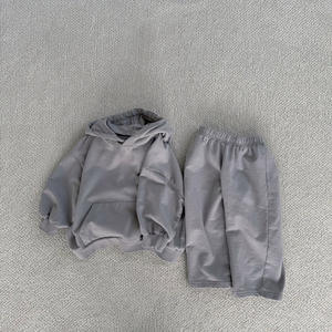 Set di Abbigliamento Autunnale per Bambini in Cotone, <span class=keywords><strong>Felpa</strong></span> con Cappuccio a Maniche Lunghe e <span class=keywords><strong>Pantaloni</strong></span> per Bambini e Bambine, Completo 2 Pezzi - Product Image 6