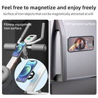 Support de téléphone magnétique double face à angle réglable avec logo personnalisé OEM ODM