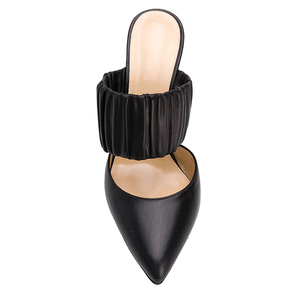 Zapatillas negras para mujer, zapatos puntiagudos, Stiletto, tacones altos, gran oferta - Product Image 5