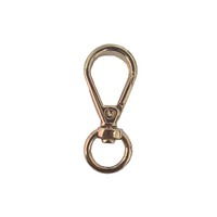 Accessoires de quincaillerie de sac en gros 10mm boucle à crochet en métal couleur argent boucle de chien