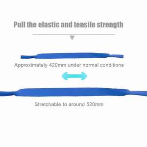 Sangle de maintien extensible en néoprène pour lunettes de soleil, personnalisable avec logo, pour lunettes flottantes - Product Image 5