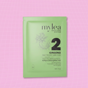 MYLEA GINSENG DAILY INSTANT HAIR M ASK PARA UN CABELLO MÁS FUERTE 12X25G - Product Image 1
