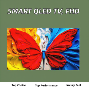 ทีวี QLED สมาร์ททีวีขนาด 32 นิ้ว ราคาประหยัด พร้อมหลอดไฟ LED ขนาด 43/50/65/75/98 นิ้ว สำหรับธุรกิจโรงแรมและร้านอาหาร - Product Image 2