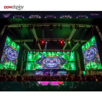 Pantalla LED Portátil Curva para Alquiler, Soporte para Discotecas, Uso en Interiores y Exteriores, Resolución 8K, IP65, Panel de Video, Garantía de 5 Años