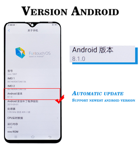 หน้า<span class=keywords><strong>จอ</strong></span> Lcd คุณภาพสากลวัสดุดั้งเดิมสำหรับ Vivo Y91 Y91c <span class=keywords><strong>Y91i</strong></span> Y93 Y95 - Product Image 2