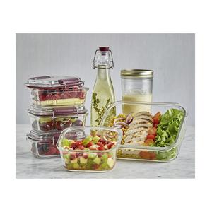 Kilner Food Storage <b>Container</b> Set Glass With Clip Lid For Meal Prep And <b>Snacks</b> - Product Image 1