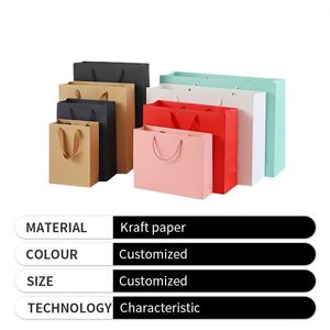 ถุงกระดาษพิมพ์โลโก้ปี 2026 คุณภาพสูง ทนทาน สีสันสดใส สำหรับแบรนด์ต่างๆ - Product Image 5