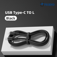 Câble USB-C vers Lightning en Cuivre Pur de Qualité Supérieure : Gaine en Silicone, Personnalisable pour les Systèmes Apple et Stock Disponible en Magasin