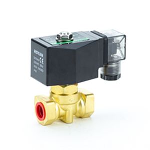 Válvula solenoide de alta presión de latón, agua, gas, aceite, aire, <span class=keywords><strong>3</strong></span>/8in, 100bar, o 10mm - Product Image 3