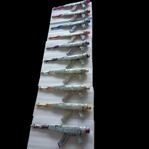 Ensemble de <span class=keywords><strong>chicha</strong></span> de luxe de grande taille en forme de pistolet Ak47, ensemble de <span class=keywords><strong>chicha</strong></span> en résine arabe de Dubaï, ensemble de <span class=keywords><strong>chicha</strong></span> en diamant Ak47 - Product Image 2