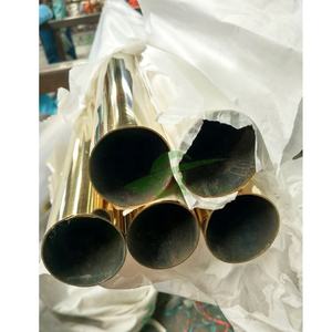 Tubería de Acero Inoxidable SS 201 202 301 304 Gold AISI, Soldada, Curvada, Erw, Serie 600, Desenrollado, Punzonado, Moldeado, Corte, ASTM - Product Image 2