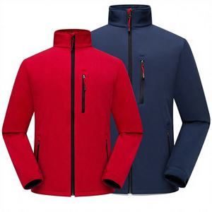 Chaqueta Táctica de Invierno para Exteriores, con Cuello Alto, Forro Polar, Protección UV, Gruesa, Estilo Resistente para Hombre, con Cierre - Product Image 2