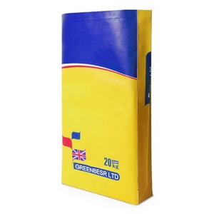 Rỗng 20kg 25kg nhiều lớp polypropylene dệt bao tải Bopp túi cho gà thức ăn - Product Image 1