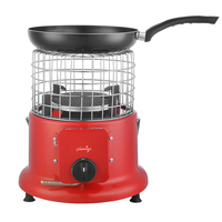 Chauffage au gaz 2 en 1 de haute qualité, cuisinière, mini, portable, sûr, intérieur/extérieur, camping, chauffage au gaz pour usage domestique, pour le salon
