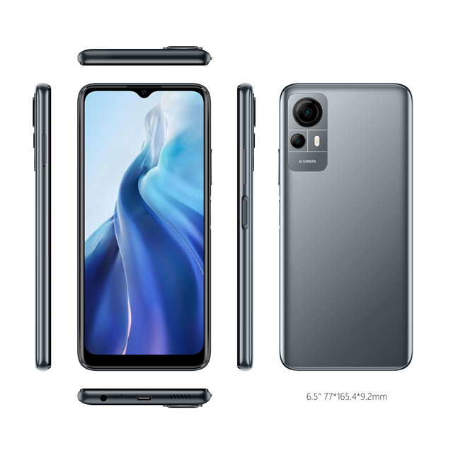 SC9863A 6.51inch 4G LTE Smart Phone HD Screen Octa Core CPU 4GB RAM+64GB ROM 5000MAH Battery FACE Recognition English EU