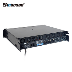 Nhà sản xuất amply công suất Sinbosen DS-10Q 4 Ohm mạnh mẽ, loại Class Td, 4 kênh, <span class=keywords><strong>2100</strong></span> Watts dành cho sân khấu - Product Image 4
