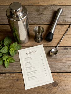 2 Pièces Accessoires de <span class=keywords><strong>Bar</strong></span> pour Cocktails : Fourchette, Cuillère, Muddler en Acier Inoxydable, Outils à Glace Écologiques et Modernes pour <span class=keywords><strong>Bar</strong></span> à Domicile - Product Image 2