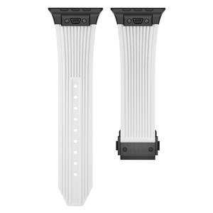 <span class=keywords><strong>Bracelet</strong></span> Titane hublot Métal Hommes Silicone Liquide AP Acier Inoxydable Caoutchouc Luxe pour 49mm <span class=keywords><strong>Transparent</strong></span> pour <span class=keywords><strong>apple</strong></span> <span class=keywords><strong>Watch</strong></span> Band - Product Image 5