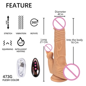 Nieuwe Aankomst Volwassen Producten Seksspeeltje Type Elektrische Dildo Vibrators Sextoy Dick Volwassen Seksspeeltjes Cock Juguetes Sexuales Penis Seksspeeltje - Product Image 4