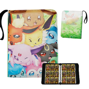 <span class=keywords><strong>Livre</strong></span> de collection Pokémon <span class=keywords><strong>avec</strong></span> porte-cartes de visite à la mode en cuir PU EVA Impression de logo élégant Portable et fermeture à clip - Product Image 6