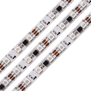 Renkli aydınlatma efektleri için su geçirmez RGB akıllı LED ışık şeritler 12V ve 24V yapışkan ışık şeridi - Product Image 5