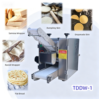 Machine à fabriquer des wraps pour wontons, des chapatis, du pain arabe pita, des rotis et des tortillas, certifiée CE