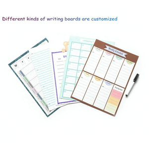 Hỗn hợp phong cách thiết kế tinh tế chất lượng trang trí trống tủ lạnh nam châm Sticker tùy chỉnh lịch với nhãn - Product Image 4