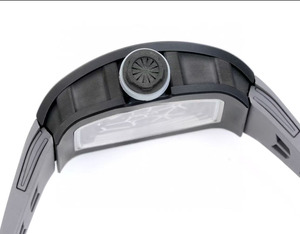 Wine Bar-shaped High-end 035 Black Ceramic Top-quality <b>Skeletonized</b> Waterproof Tourbillon <b>Automatic</b> Mechanical <b>Watch</b> for Men - Product Image 4