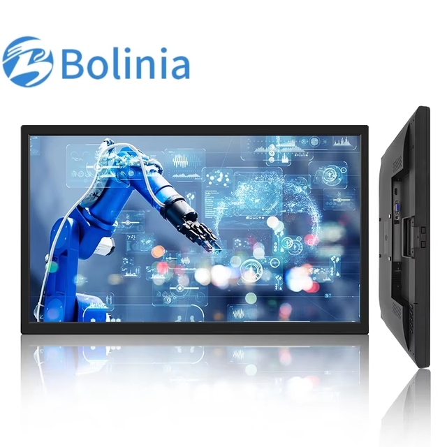 New 21.5" Wide Screen Full HD LCD LED Monitor with Wall Mount/ Desktop Stand Industrial Grade for Business Use