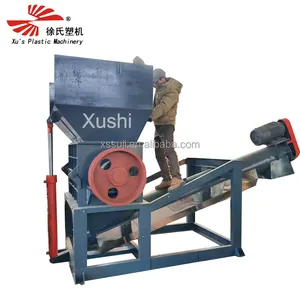 Goedkope Automatische Afval Schroot Hard Plastic Ldpe Hdpe Pp Kan Trommel Krat Box Plastic Grinder Crusher Shredder Machine