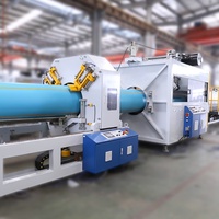 Machine de fabrication de tuyaux HDPE PE PPR une/deux/trois couches Ligne de production d'extrudeuse en plastique