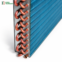 Échangeur de chaleur à tubes et ailettes formés sur mesure pour systèmes HVAC, systèmes OEM