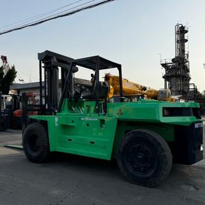 中古コマツTCM三菱15トンディーゼルフォークリフト4.5m三菱15トン12トン中古コンテナフォークリフトサイドシフター - Product Image 1