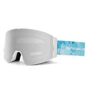 Masque de ski PRO avec cadre en TPU, revêtement anti-buée, sangle réglable, lentilles interchangeables, protection UV400 pour hommes et femmes - Product Image 2