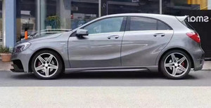 ชุดแต่ง Mercedes-Benz A-Class W176 สภาพใหม่ ช่วยเพิ่มความสวยงามให้กับกันชนหน้าและหลัง สปอยเลอร์ และสเกิร์ตข้าง - Product Image 2
