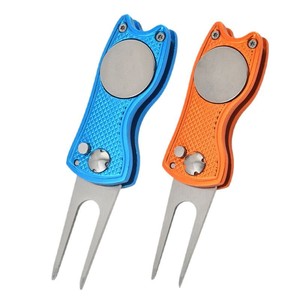 En stock, tenedor plegable para green de golf al aire libre, portátil, fácil de transportar, conveniente para uso doméstico, duradero y plegable. - Product Image 3