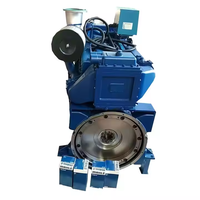 Moteur diesel marin 4 temps de 500 CV pour bateau de passagers, haute qualité, vente chaude