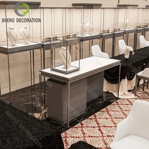 Diseño Interior de Joyería de Diamantes y Oro, Idea Moderna de Exhibición, Vitrina de Lujo para Tienda de Joyería, Decoración Completa de la Tienda - Product Image 4