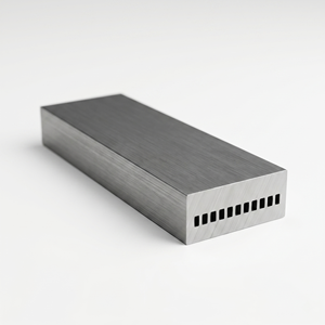 Composant usiné anodisé personnalisé de la série 6000 pour la gestion thermique industrielle, dissipateur de chaleur en aluminium extrudé - Product Image 1