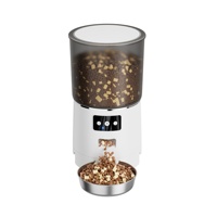 Distributeur automatique de nourriture pour animaux de compagnie avec alimentation par charge et batterie, écran LCD, étanche IPX8, alimentation programmée pour chats et chiens, 1,8 kg, fabriqué en Chine