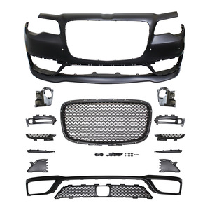 Kit de pare-chocs avant Sean SRTS pour Chrysler 300C 2015-2019 ABS noir avec port ACC - Product Image 4