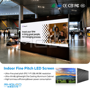 Écran mural vidéo LED HD intérieur P1.2 P1.875 P2.5, conception modulaire, haute définition 4K, fixe pour P1.2 P1.875 P2.5 - Product Image 4