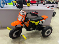 Nouvelle Moto Électrique à Trois Roues avec Musique, Tricycle pour Enfants à Prix Bas Adapté aux Enfants de 2 à 6 Ans