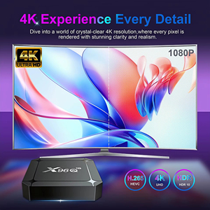 Appareil de streaming multimédia intelligent X96Q Android 14 TV Box 4K Ultra <span class=keywords><strong>HD</strong></span> Smart TV Box WiFi 6 BT 5.0 Lecteur multimédia Décodeur - Product Image 3