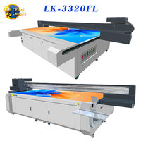 Impresora UV de Cama Plana de Formato Grande LK-3320 - Orient Longke Totalmente Automática para Metal/Vidrio/Azulejos de Cerámica