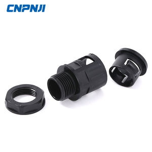 クイックコネクタプラスチックベローズコネクタナイロンPAインラインケーブルグランドプラスチックホースプラスチックフレキシブルコンジット用クイックコネクタ - Product Image 6