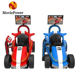 Máquina <span class=keywords><strong>de</strong></span> Juego Arcade <span class=keywords><strong>de</strong></span> <span class=keywords><strong>Simulador</strong></span> <span class=keywords><strong>de</strong></span> Carreras VR <span class=keywords><strong>para</strong></span> Niños, <span class=keywords><strong>para</strong></span> Interiores, con Construcción <span class=keywords><strong>de</strong></span> Metal y Plástico, Multijugador, Operada con Monedas - Product Image 2