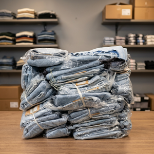 Jupe en jean tissé d'occasion pour femme, importée de Corée, vente en gros, balles de 100 kg, FOB 3,43 $/pièce, MOQ 50 - Product Image 3
