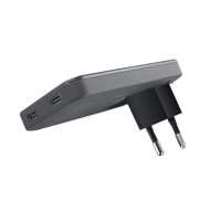 Penjualan Panas Charger Tipe C Pengisian Cepat Standar Eropa EU Bersertifikat CE Rohs Digunakan untuk Perjalanan Bisnis/ Ponsel Pintar