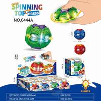 Juguete Giratorio Giroscópico con Luces, Alivia la Ansiedad, Juguete Antiestrés para Niños y Adultos